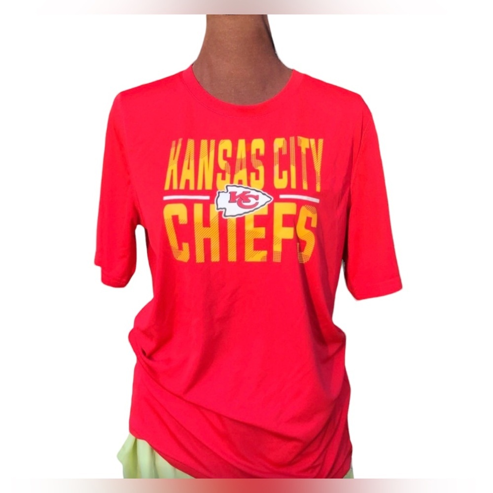NFL Red Kansas City Chiefs Shirt Size XLarge